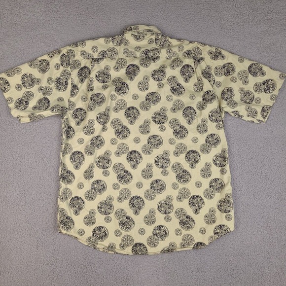 Vintage High Sierra Shirt Men's Large Beige Tan Button Down Long Sleeve - Picture 2 of 14